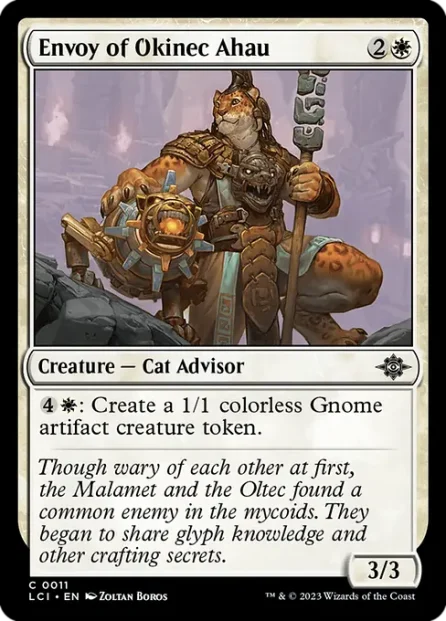 Envoy of Okinec Ahau, The Lost Caverns of Ixalan — Magic: The Gathering card