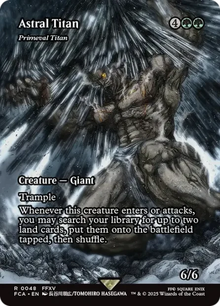 Primeval Titan, Final Fantasy: Through the Ages — Magic: The Gathering card