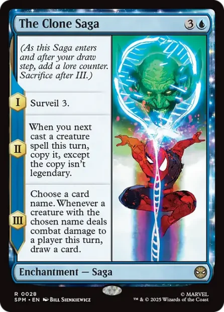 The Clone Saga, Marvel's Spider-Man — Magic: The Gathering card