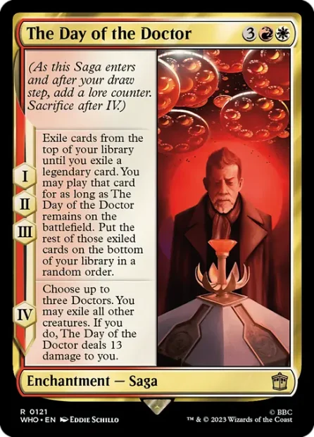 The Day of the Doctor, Doctor Who — Magic: The Gathering card