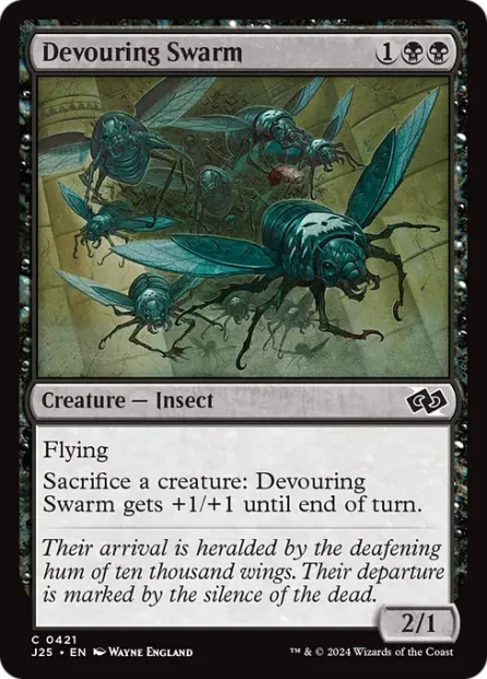 Devouring Swarm, Foundations Jumpstart — Magic: The Gathering card