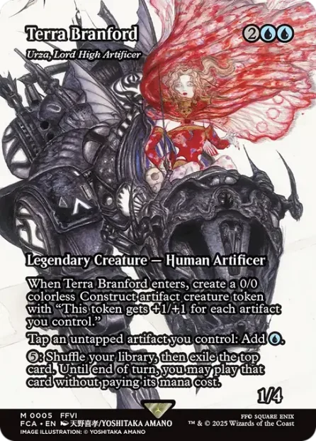Urza, Lord High Artificer, Final Fantasy: Through the Ages — Magic: The Gathering card