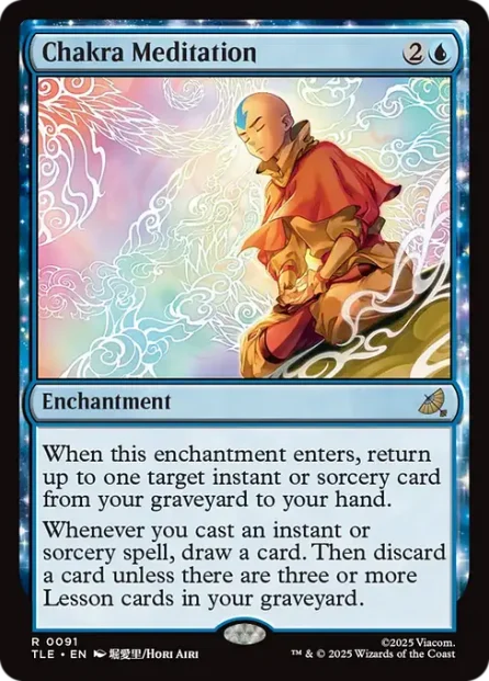 Chakra Meditation, Avatar: The Last Airbender Eternal — Magic: The Gathering card