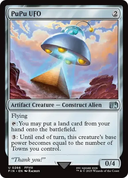 PuPu UFO, Final Fantasy — Magic: The Gathering card