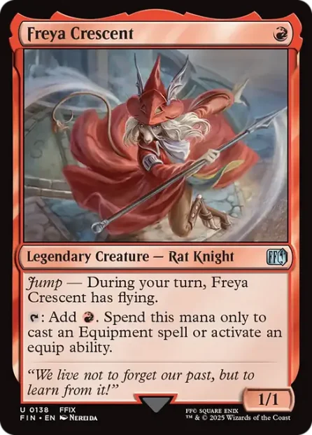 Freya Crescent, Final Fantasy — Magic: The Gathering card