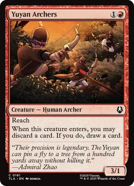 Yuyan Archers, Avatar: The Last Airbender — Magic: The Gathering card