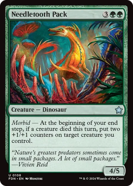 Needletooth Pack, Foundations — Magic: The Gathering card