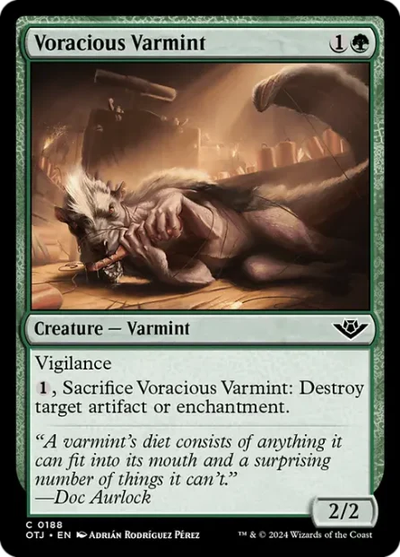 Voracious Varmint, Outlaws of Thunder Junction — Magic: The Gathering card