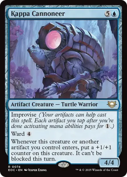 Kappa Cannoneer, Edge of Eternities Commander — Magic: The Gathering card