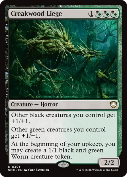 Creakwood Liege, Secrets of Strixhaven Commander — Magic: The Gathering card
