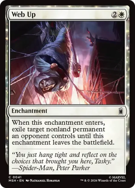 Web Up, Marvel Super Heroes — Magic: The Gathering card