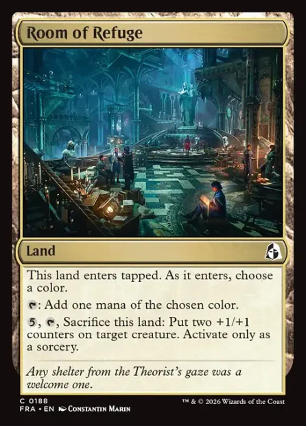 Room of Refuge, Reality Fracture — Magic: The Gathering card