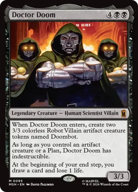 Doctor Doom, Marvel Super Heroes — Magic: The Gathering card