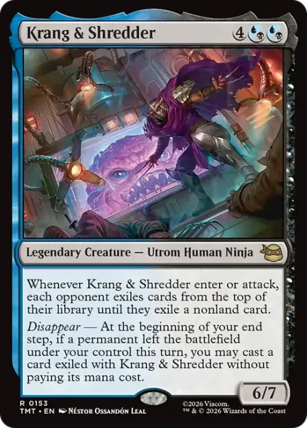 Krang & Shredder, Teenage Mutant Ninja Turtles — Magic: The Gathering card