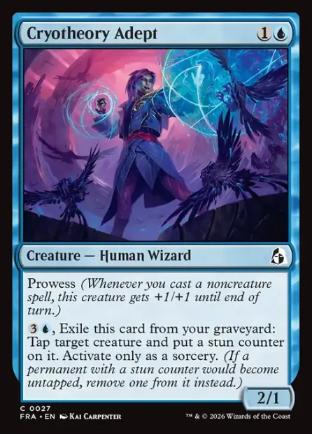 Cryotheory Adept, Reality Fracture — Magic: The Gathering card