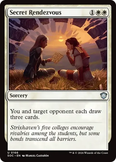 Secret Rendezvous, Secrets of Strixhaven Commander — Magic: The Gathering card