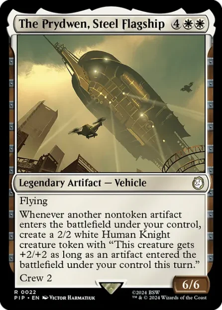 The Prydwen, Steel Flagship, Fallout — Magic: The Gathering card