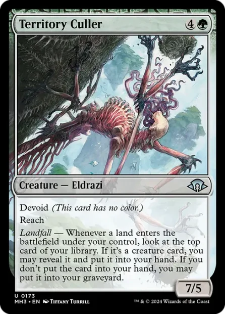 Territory Culler, Modern Horizons 3 — Magic: The Gathering card