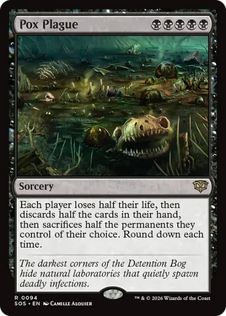 Pox Plague, Secrets of Strixhaven — Magic: The Gathering card