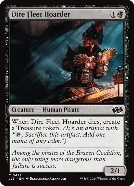 Dire Fleet Hoarder, Foundations Jumpstart — Magic: The Gathering card