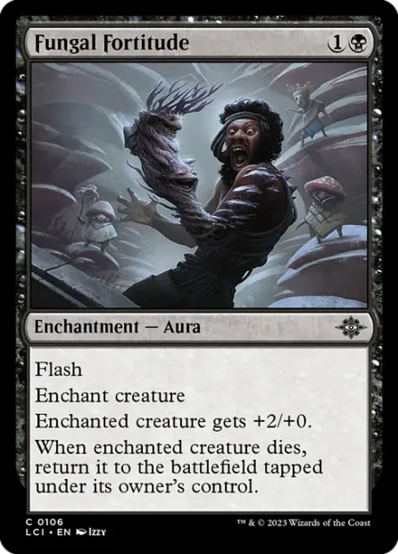 Fungal Fortitude, The Lost Caverns of Ixalan — Magic: The Gathering card