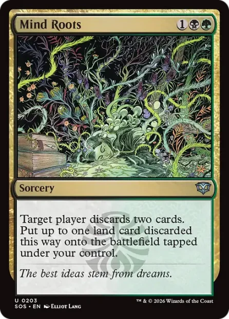 Mind Roots, Secrets of Strixhaven — Magic: The Gathering card
