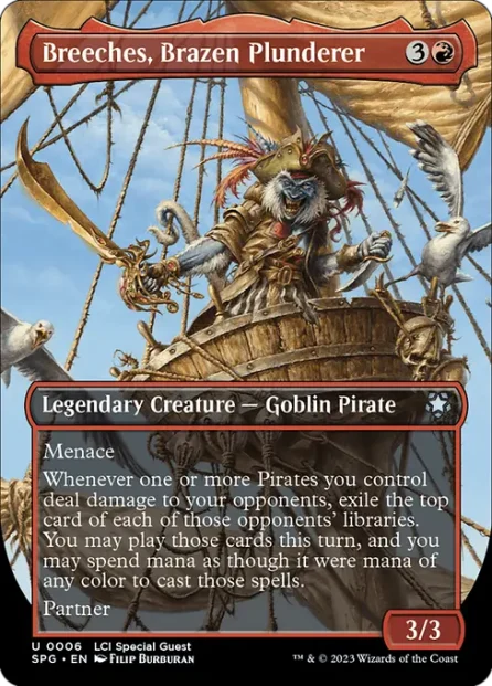 Breeches, Brazen Plunderer, Special Guests — Magic: The Gathering card