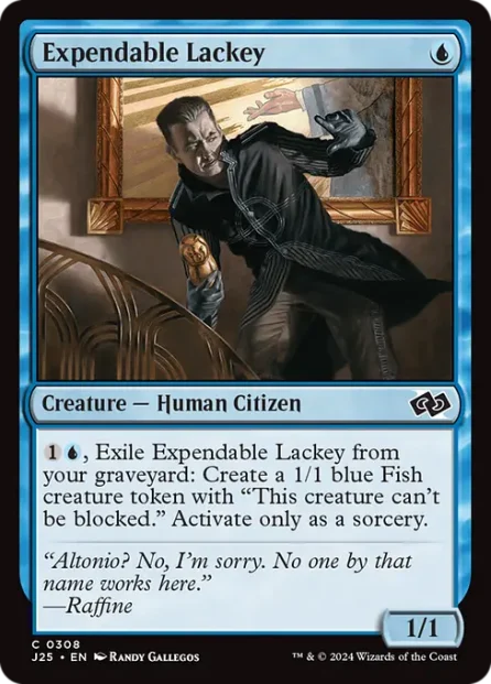 Expendable Lackey, Foundations Jumpstart — Magic: The Gathering card