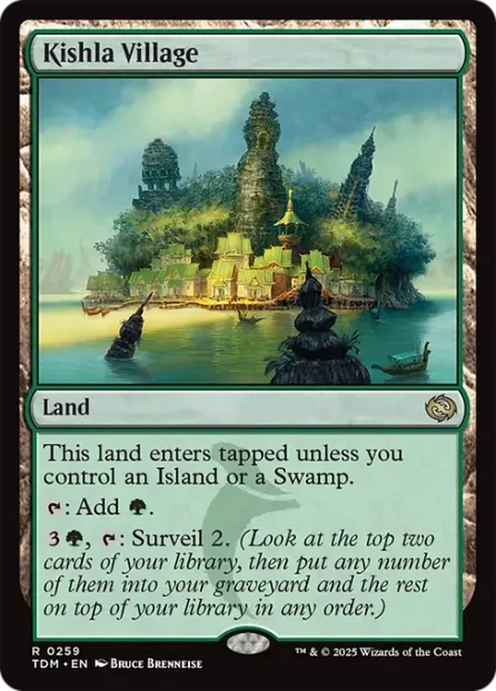 Kishla Village, Tarkir: Dragonstorm — Magic: The Gathering card