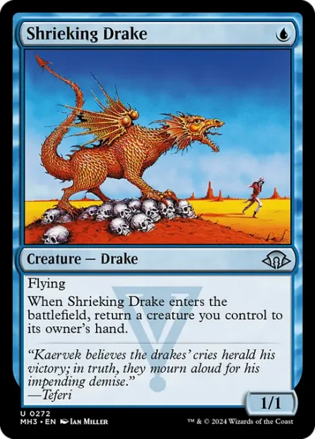 Shrieking Drake, Modern Horizons 3 — Magic: The Gathering card