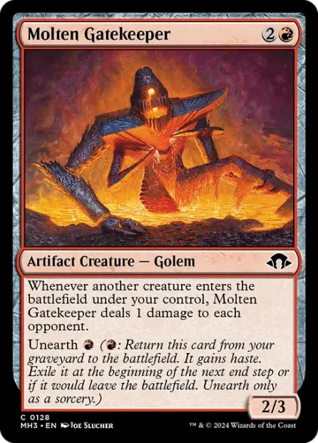 Molten Gatekeeper, Modern Horizons 3 — Magic: The Gathering card