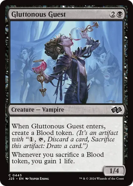 Gluttonous Guest, Foundations Jumpstart — Magic: The Gathering card