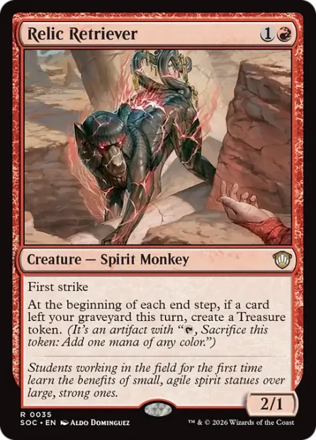 Relic Retriever, Secrets of Strixhaven Commander — Magic: The Gathering card