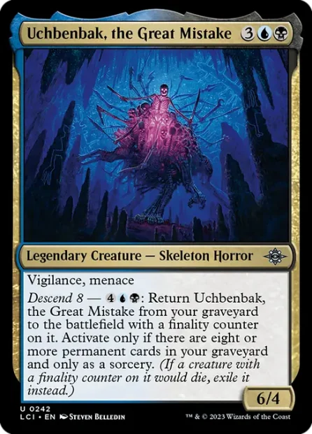 Uchbenbak, the Great Mistake, The Lost Caverns of Ixalan — Magic: The Gathering card