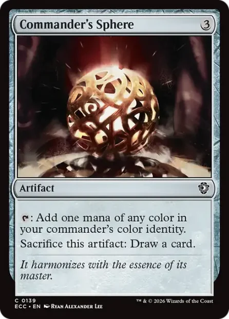 Commander's Sphere, Lorwyn Eclipsed Commander — Magic: The Gathering card
