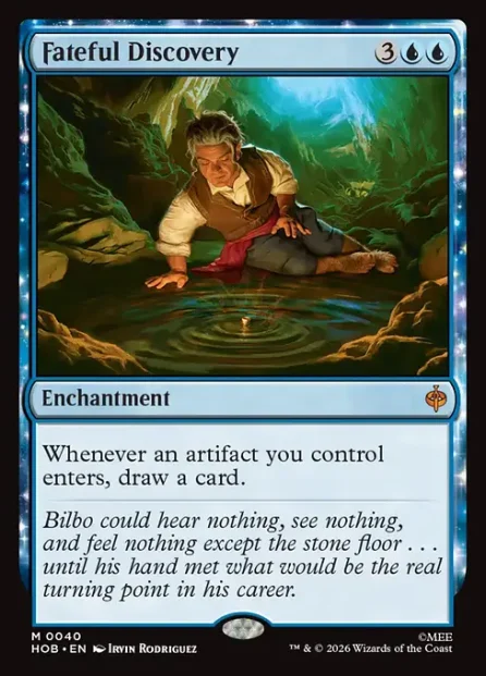 Fateful Discovery, The Hobbit — Magic: The Gathering card