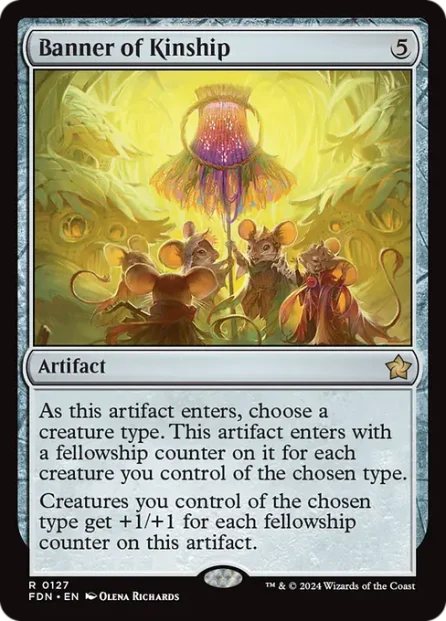 Banner of Kinship, Foundations — Magic: The Gathering card