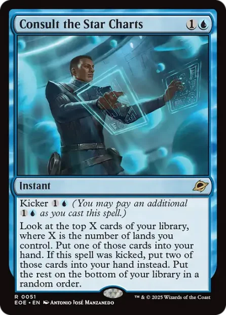 Consult the Star Charts, Edge of Eternities — Magic: The Gathering card