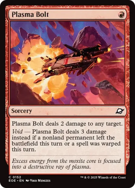 Plasma Bolt, Edge of Eternities — Magic: The Gathering card