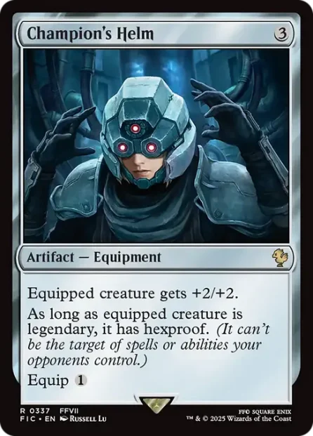 Champion's Helm, Final Fantasy Commander — Magic: The Gathering card