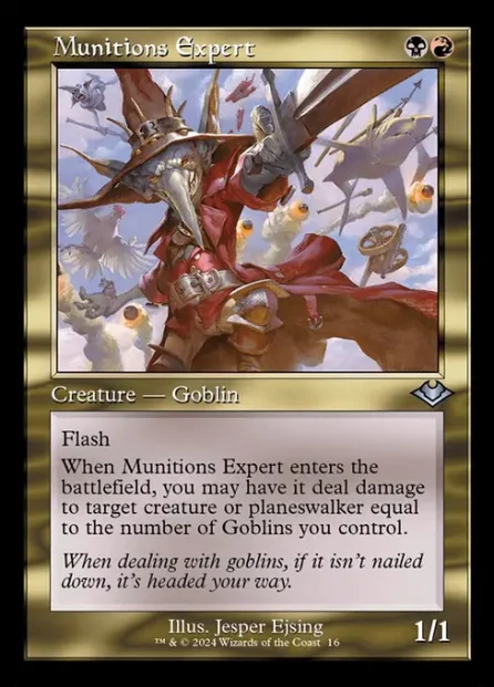 Munitions Expert, Modern Horizons 2 Timeshifts — Magic: The Gathering card