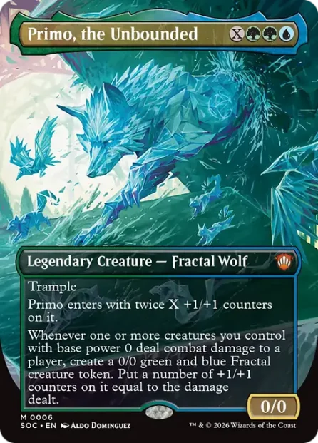 Primo, the Unbounded, Secrets of Strixhaven Commander — Magic: The Gathering card