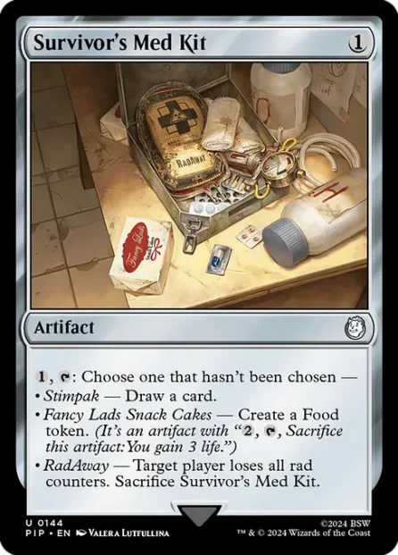 Survivor's Med Kit, Fallout — Magic: The Gathering card
