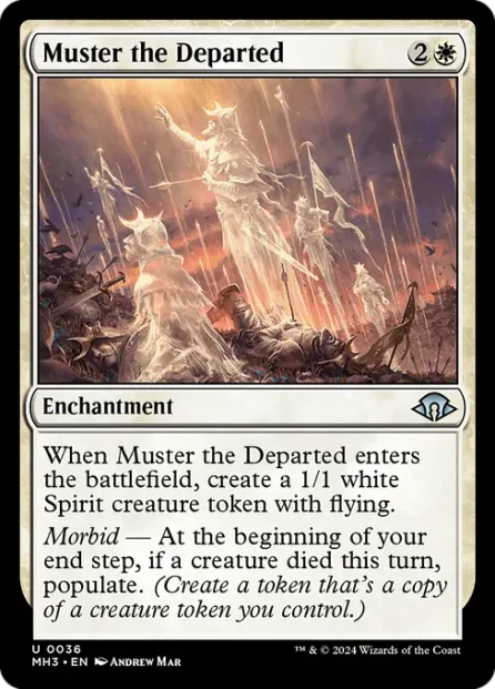 Muster the Departed, Modern Horizons 3 — Magic: The Gathering card