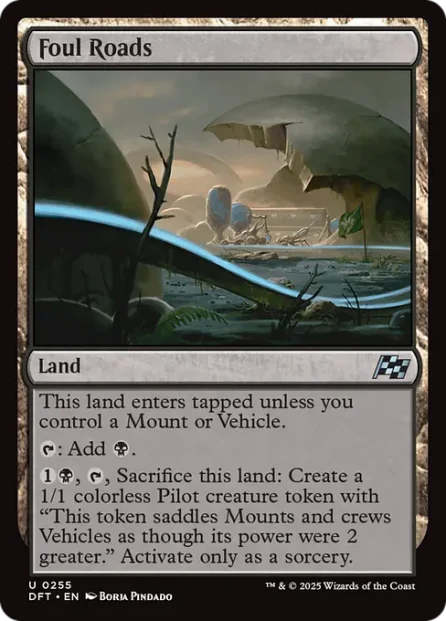 Foul Roads, Aetherdrift — Magic: The Gathering card