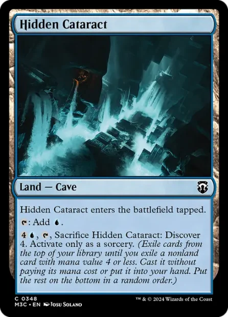 Hidden Cataract, Modern Horizons 3 Commander — Magic: The Gathering card