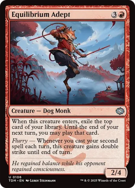 Equilibrium Adept, Tarkir: Dragonstorm — Magic: The Gathering card