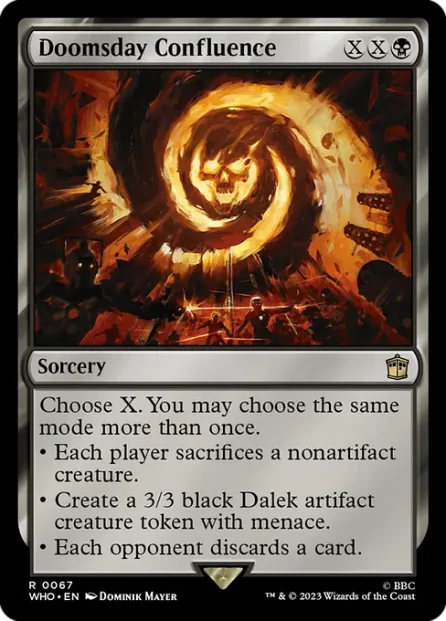 Doomsday Confluence, Doctor Who — Magic: The Gathering card