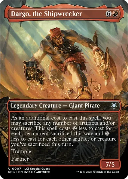 Dargo, the Shipwrecker, Special Guests — Magic: The Gathering card