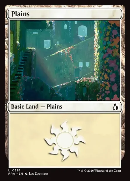 Plains, Reality Fracture — Magic: The Gathering card